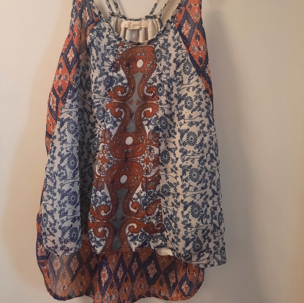 Women's floral sz medium tank